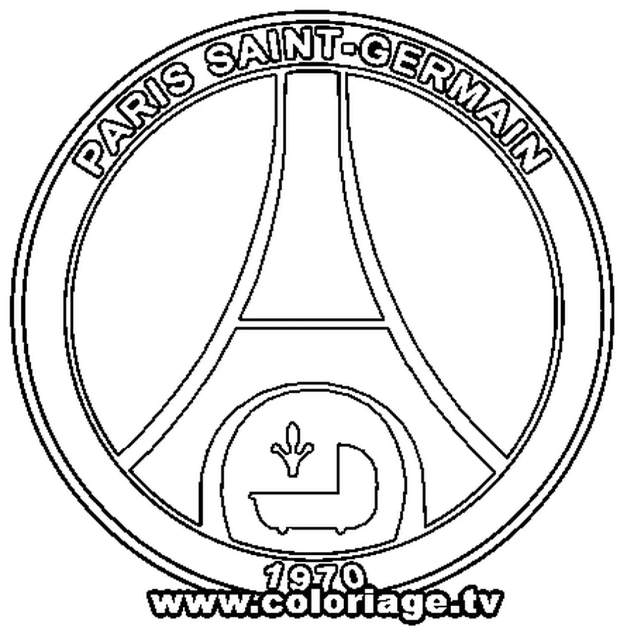 Amazing psg coloring page