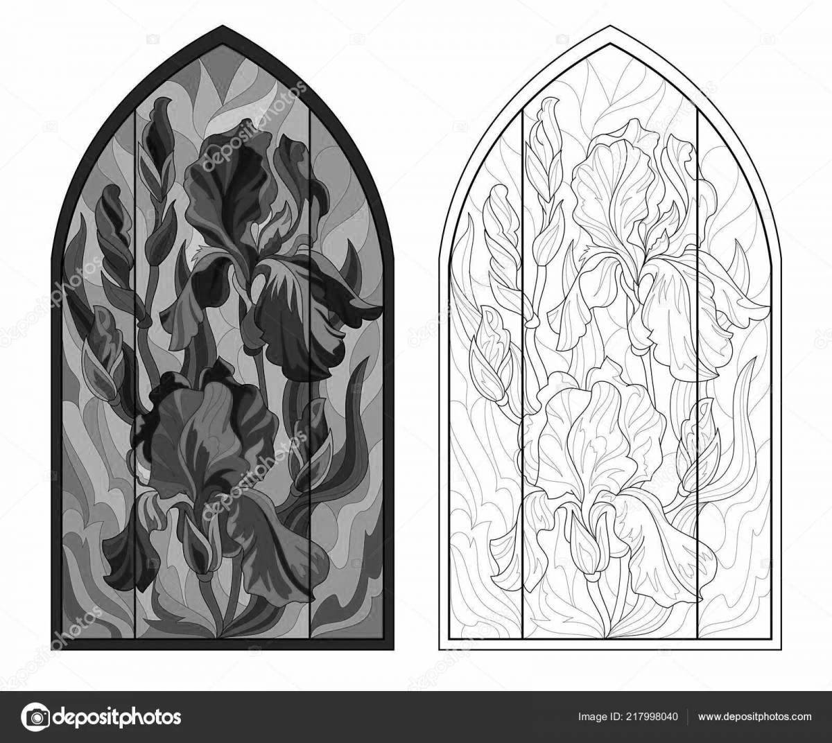 Mysterious stained glass #1