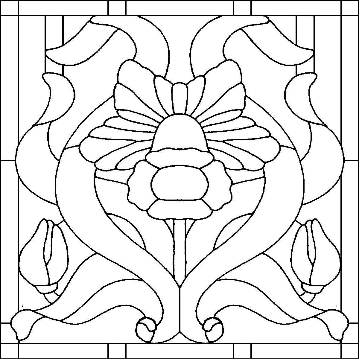 Mysterious stained glass #5