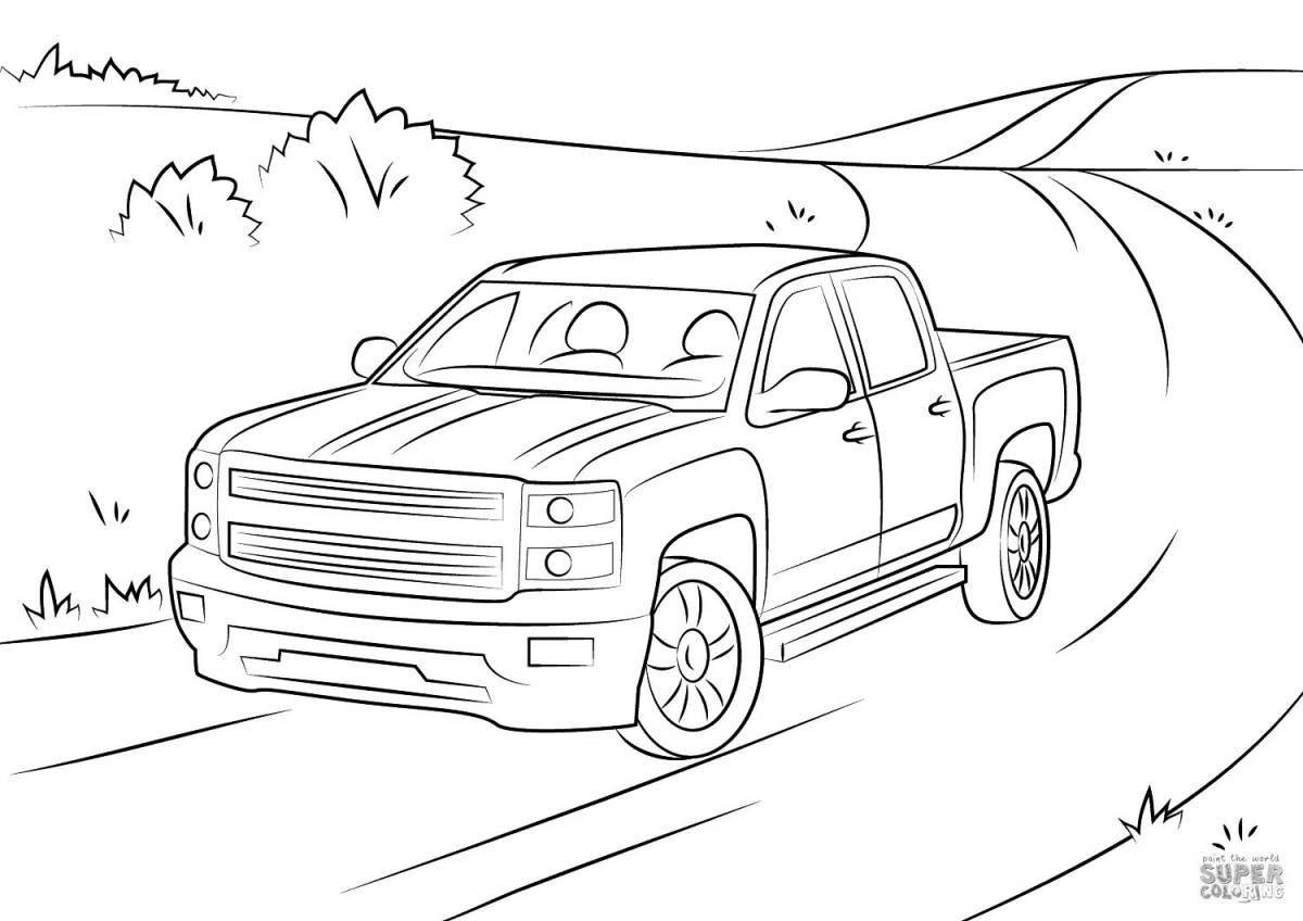 Chevrolet Orlando Coloring Page