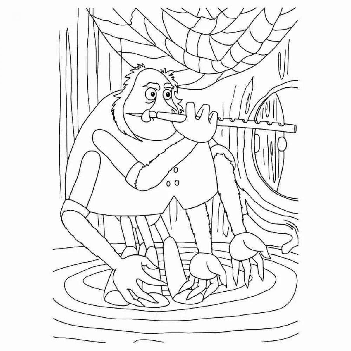 Coloring grandfather