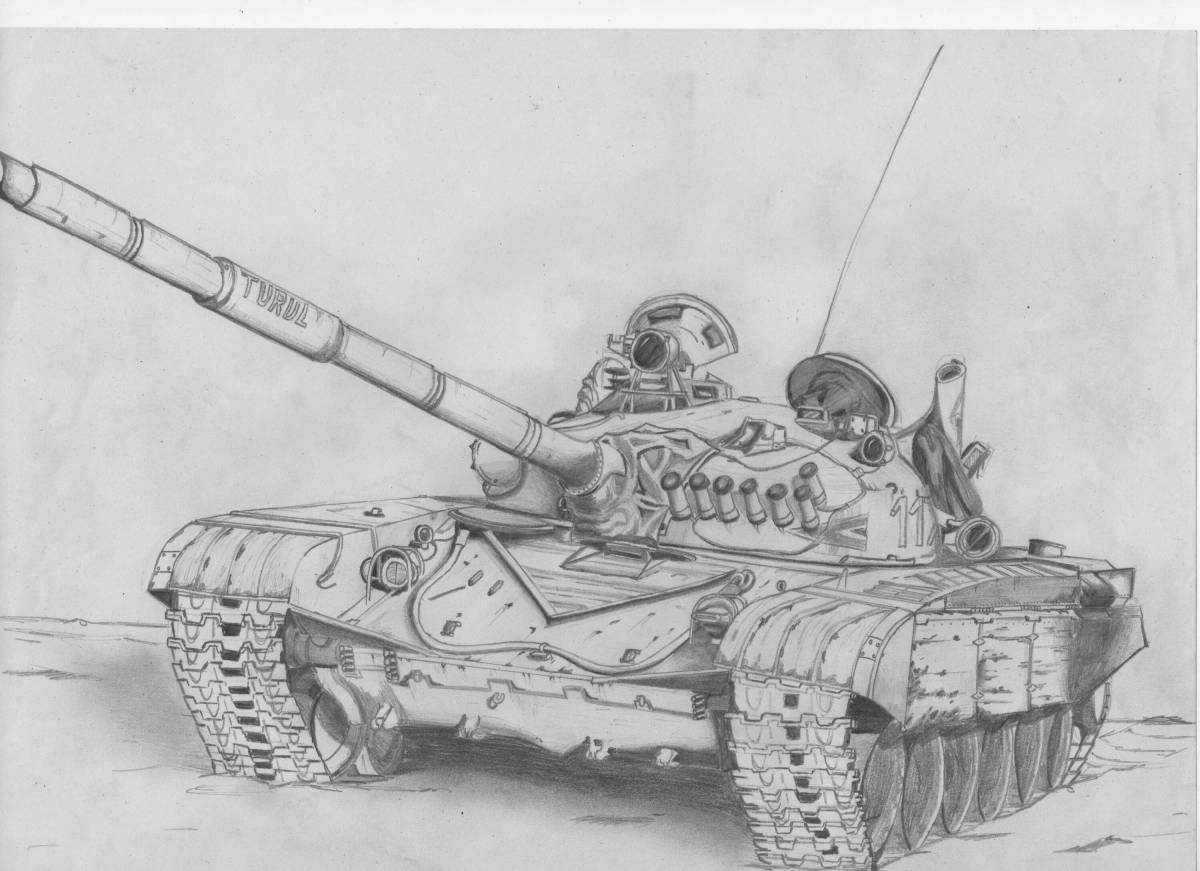 Coloring t-72