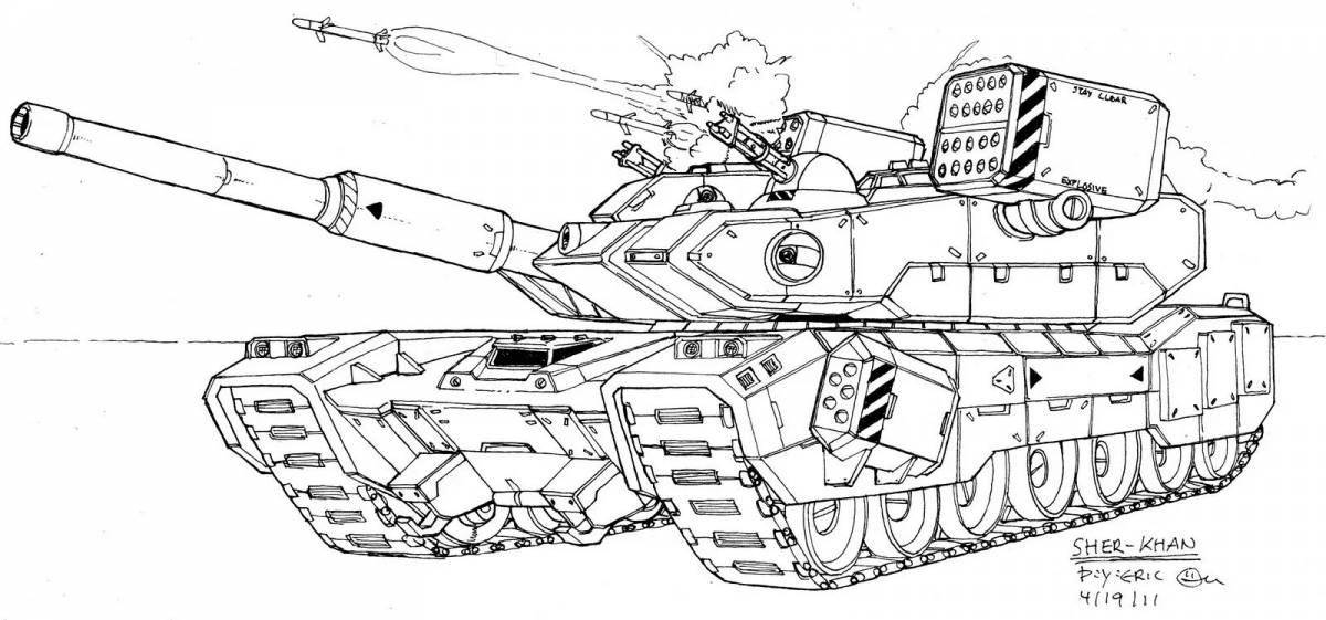 Unique T-72 livery