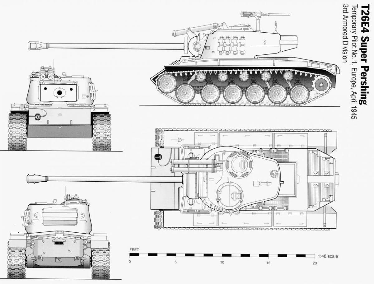 Т26 танк чертежи