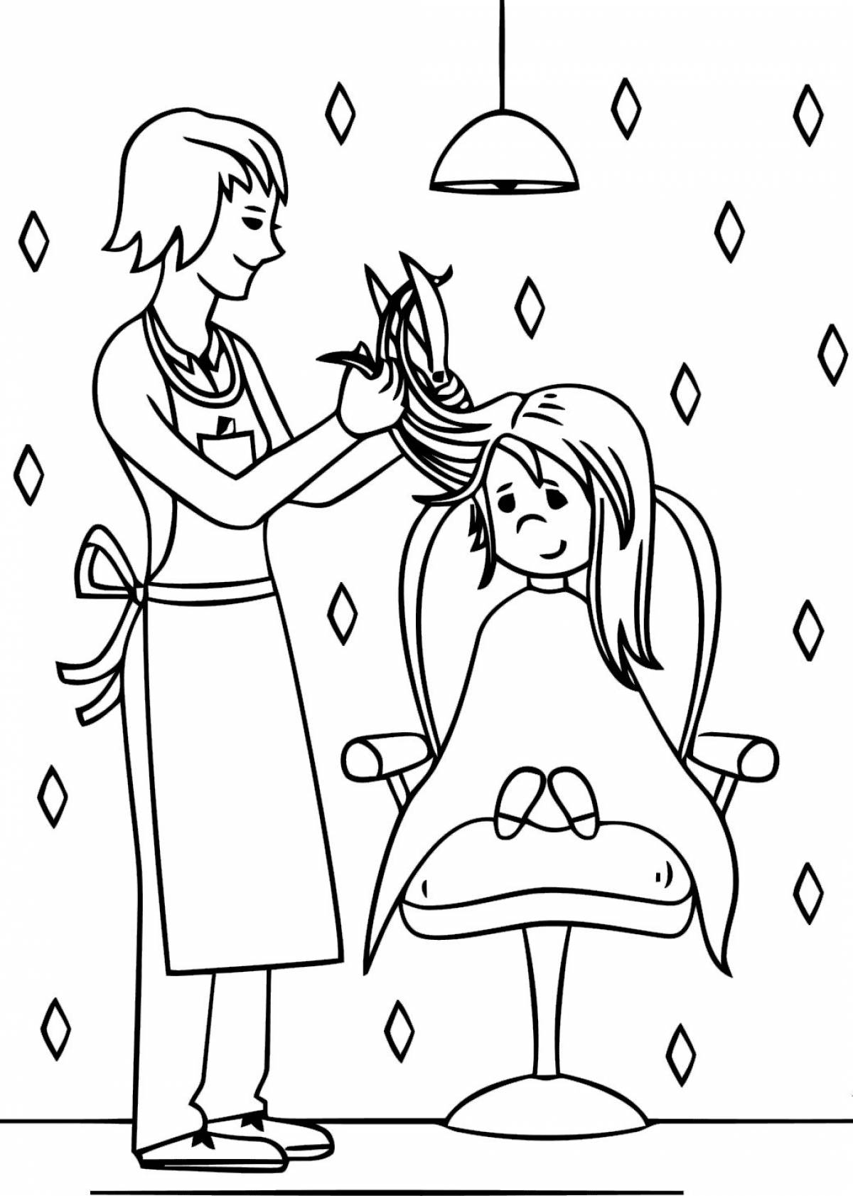 Profession hairdresser #28