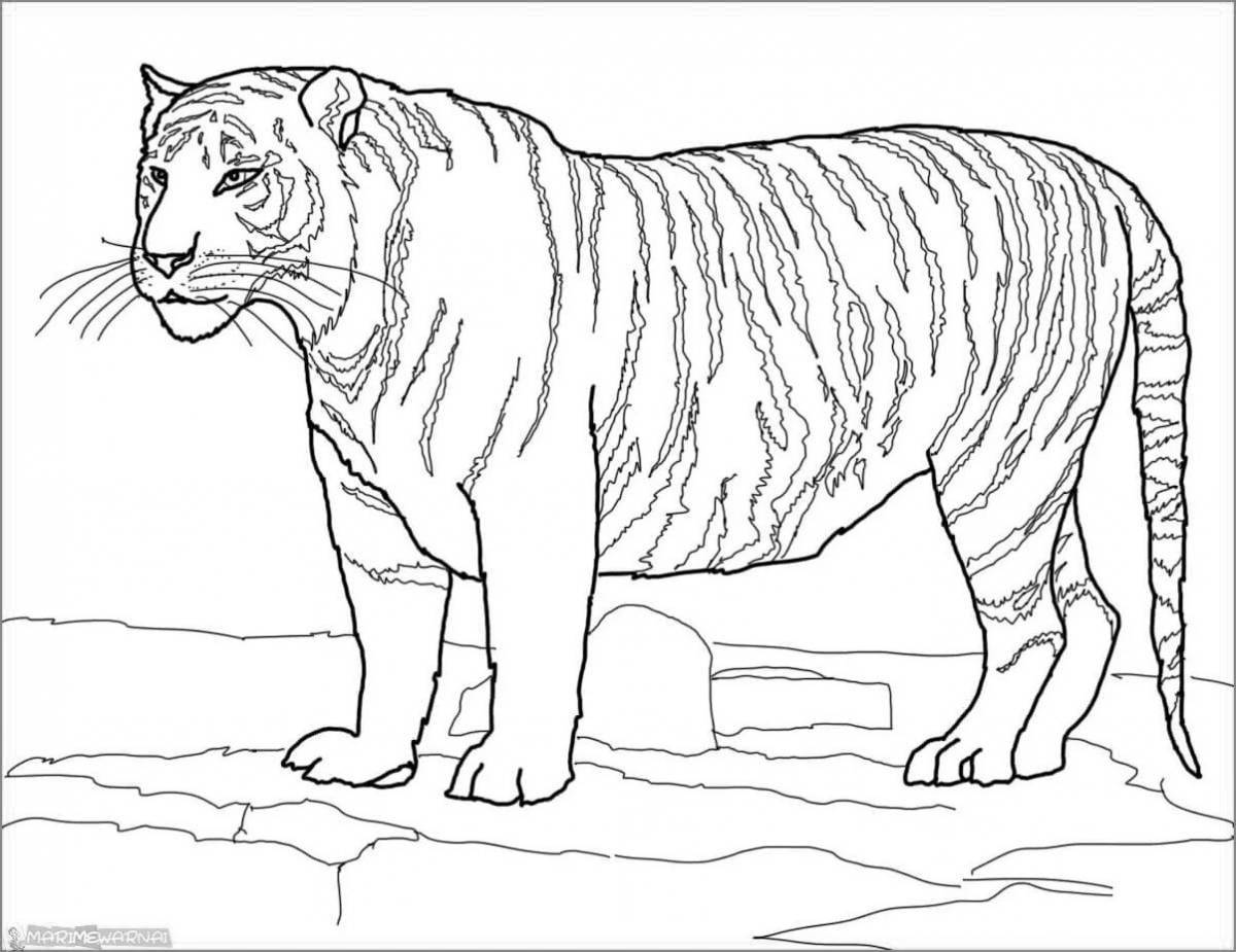 Impressive carnivore coloring pages