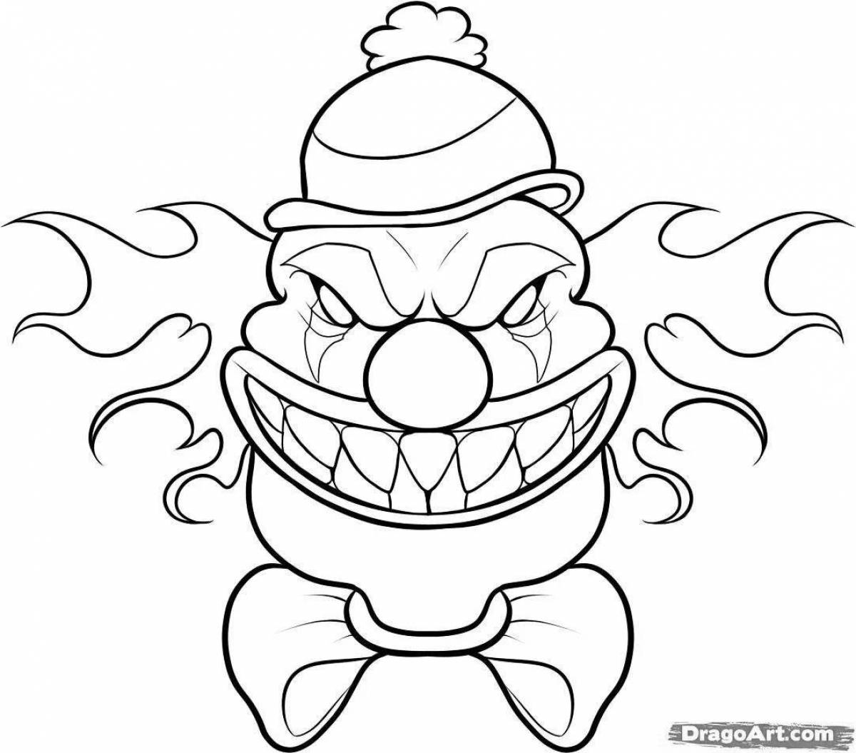 Scary clown #4