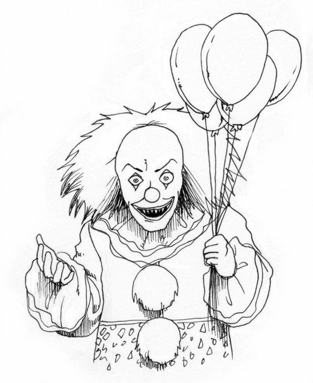 Scary clown #11
