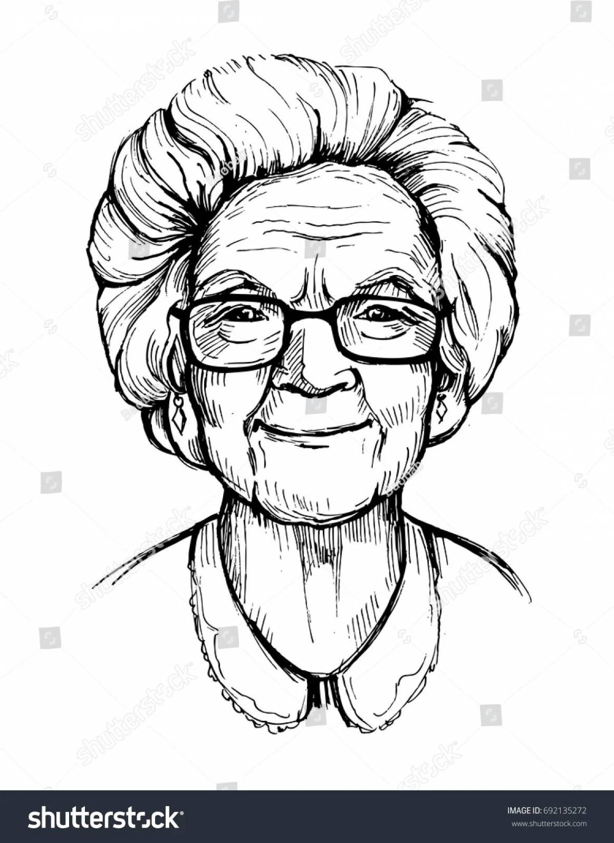 Портрет бабушки #5