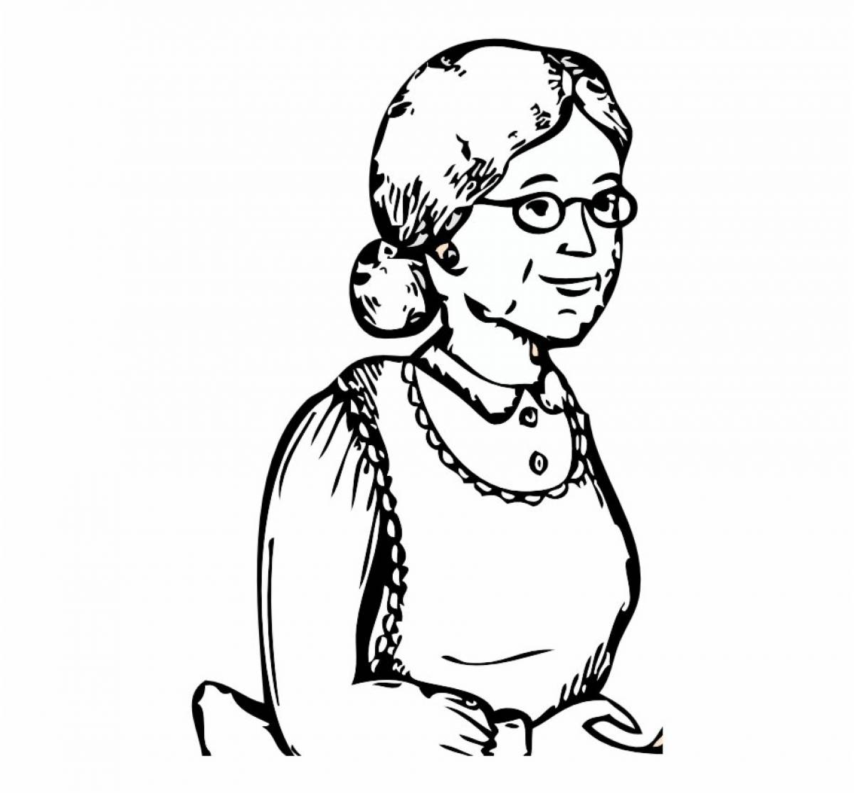 Photo Grandmother's portrait #6