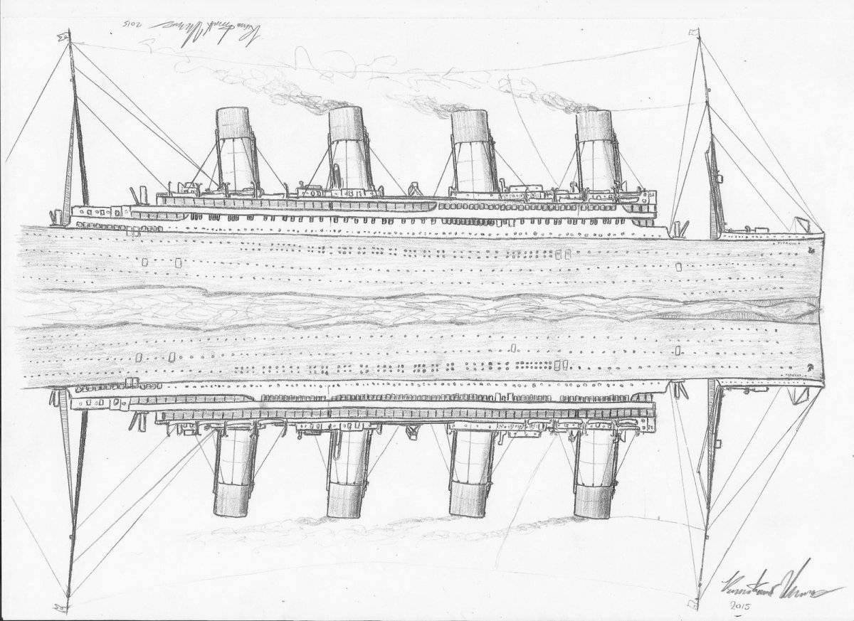 Royal british ship coloring page