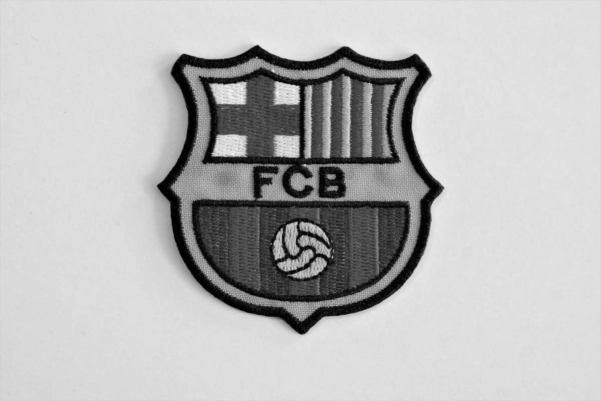 Coloring page emblem of barcelona in brilliant colors