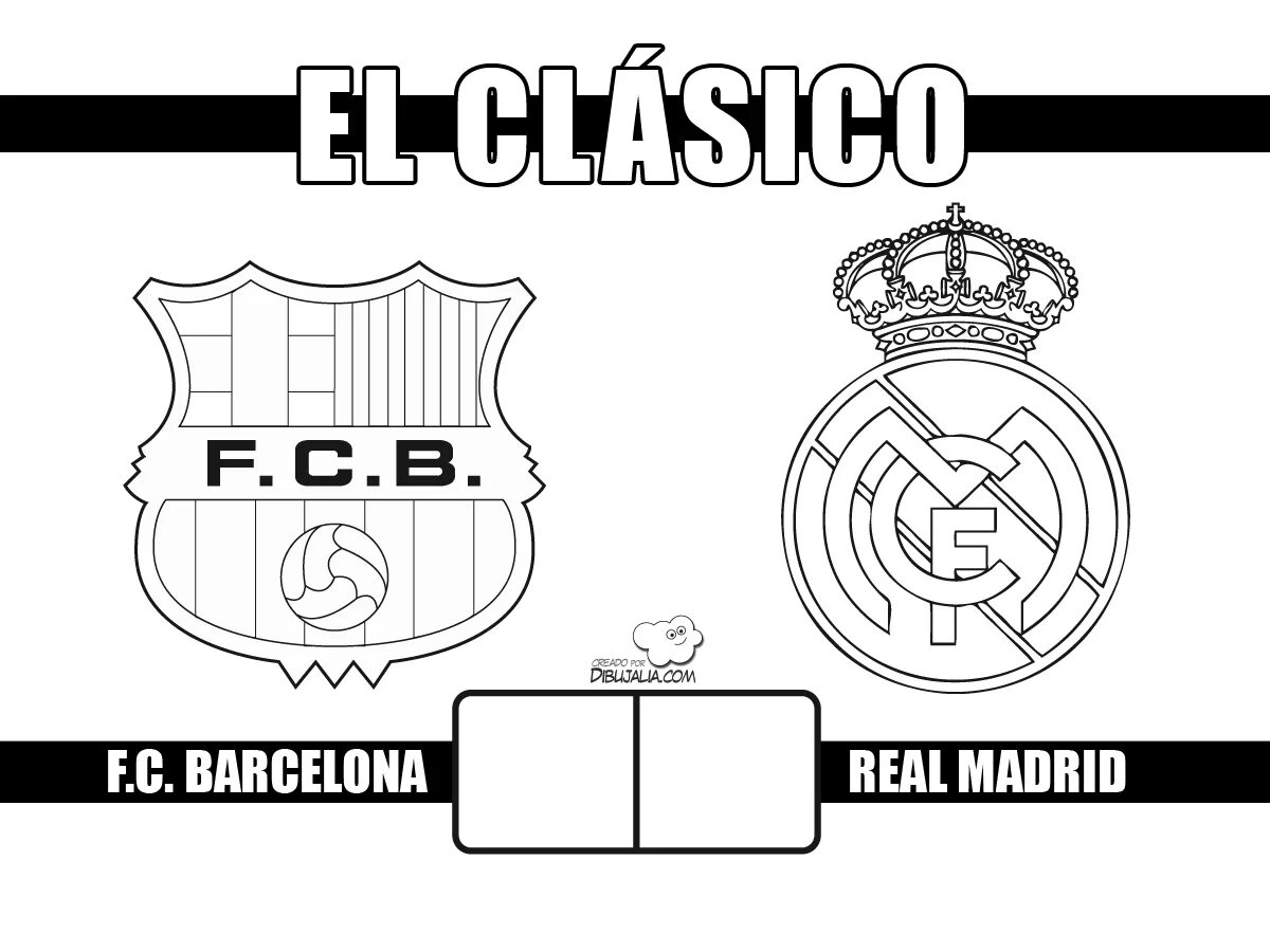 Барселона футбольный клуб логотип раскраска