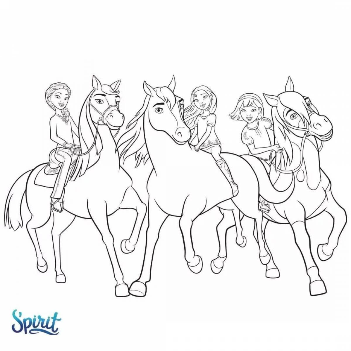 Inspirational Rebellious Spiritist coloring page