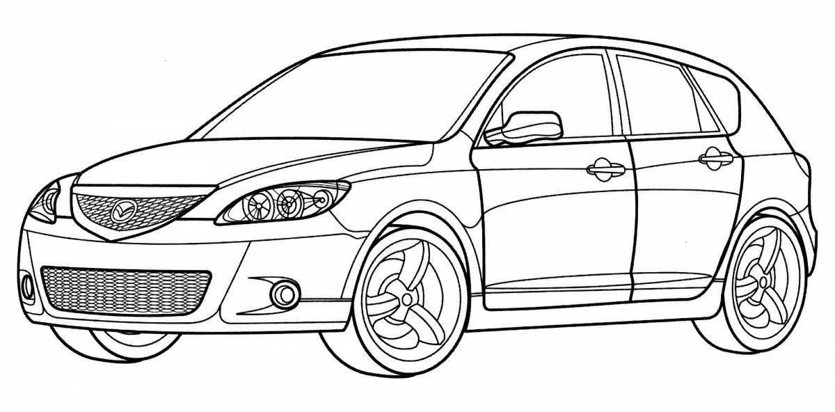 Kia sorento coloring book