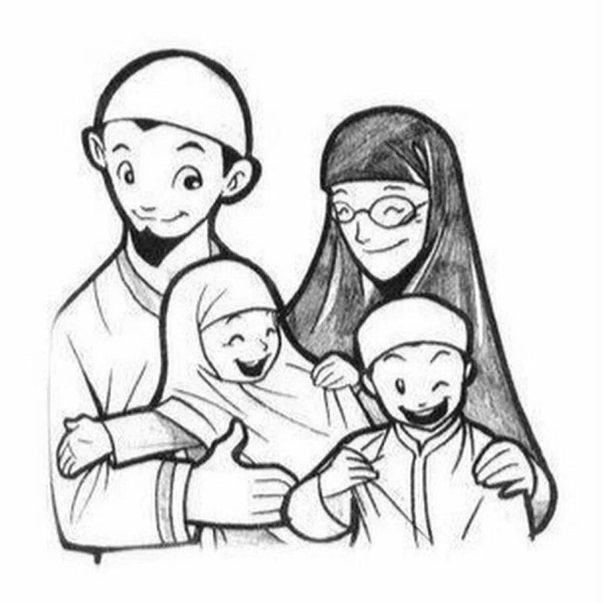 Muslim family #4