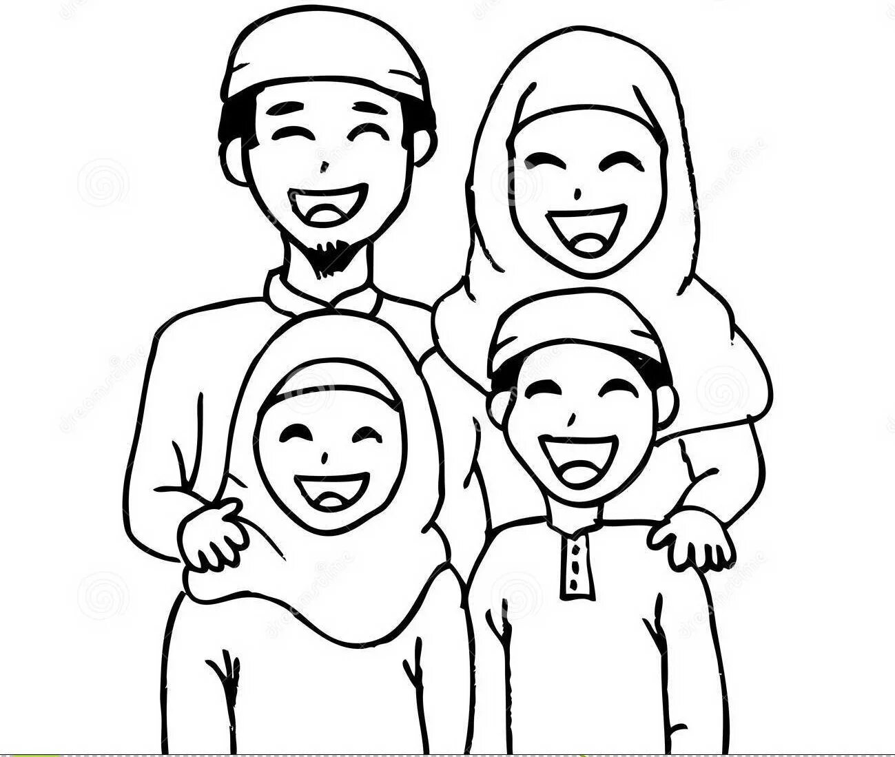 Мусульманская семья #20