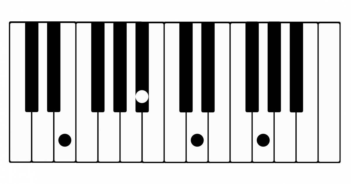 Piano keys #3