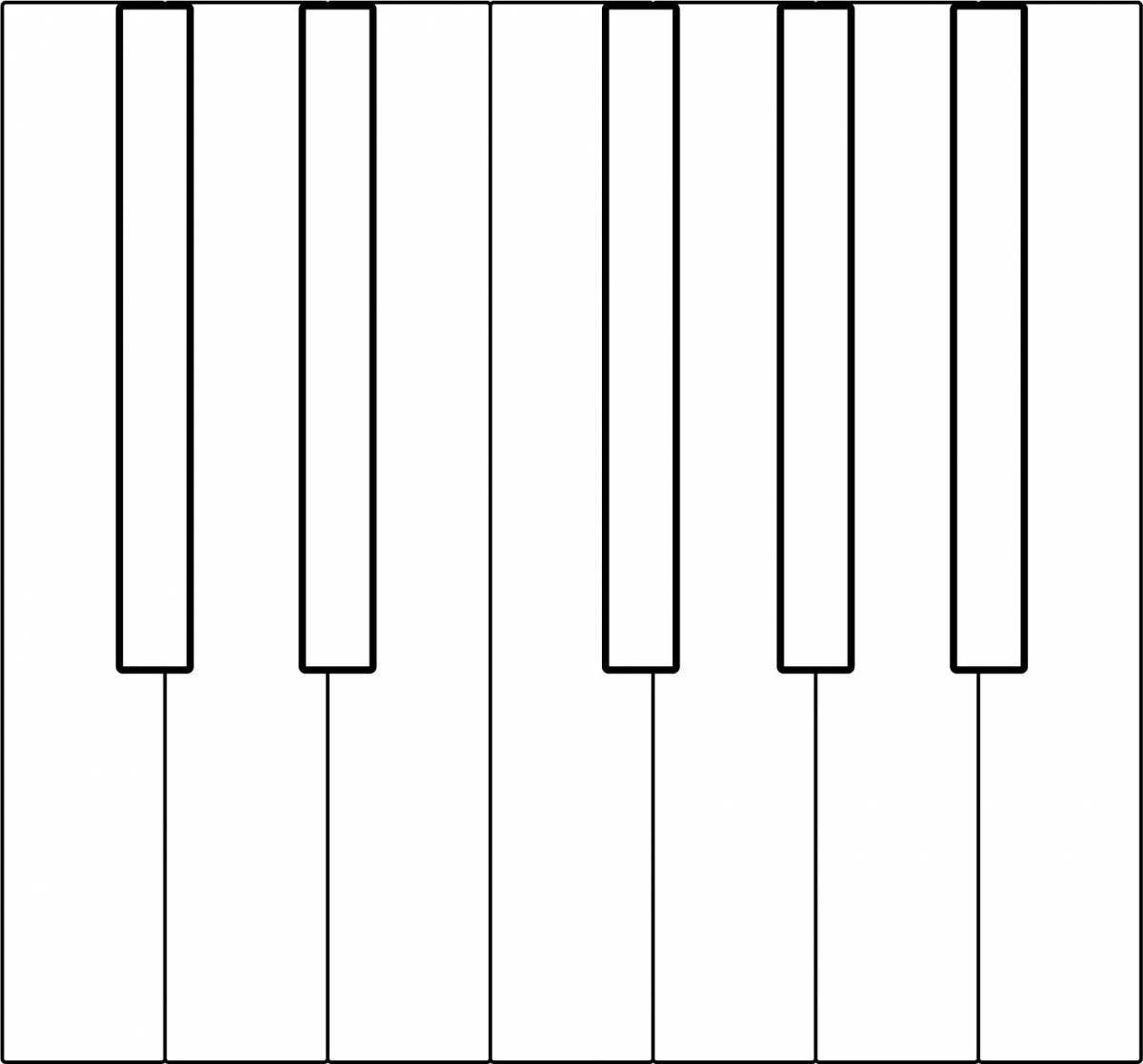 Piano keys #5