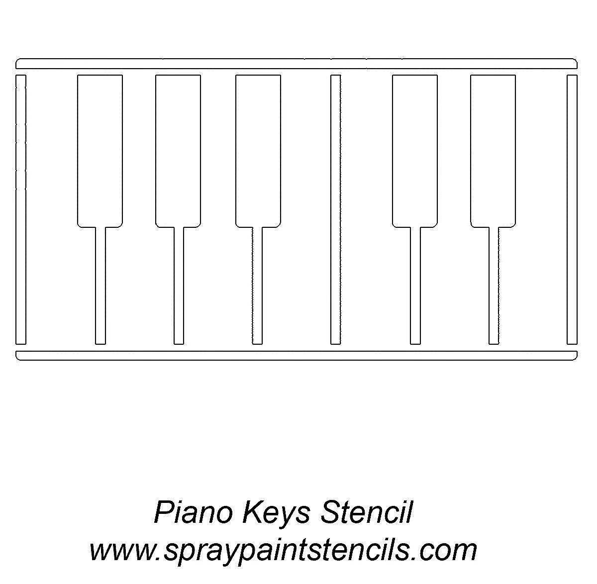 Piano keys #6