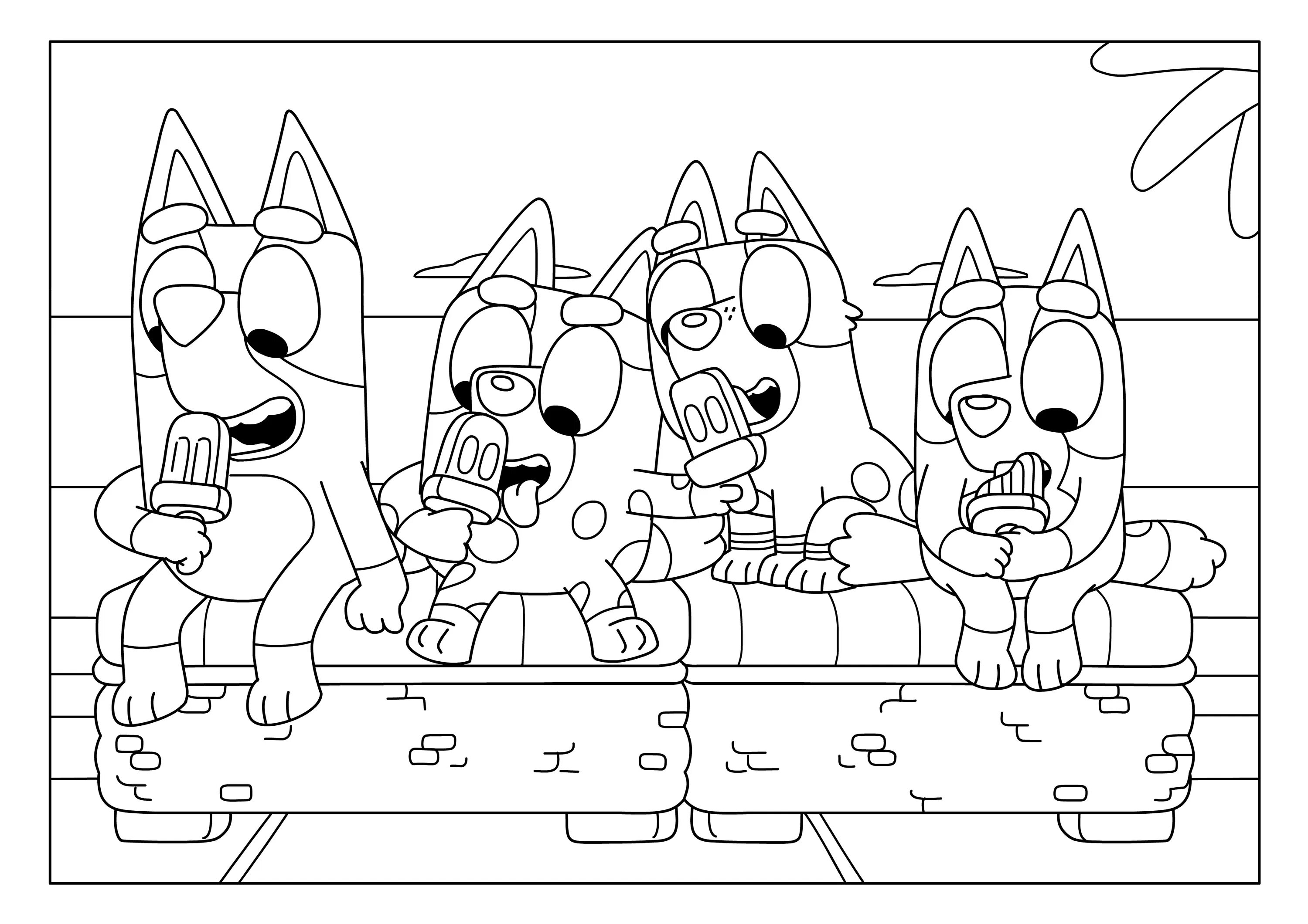 Bloom dog coloring page refreshing