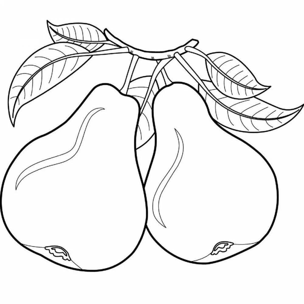 Буйный фруктовый рисунок