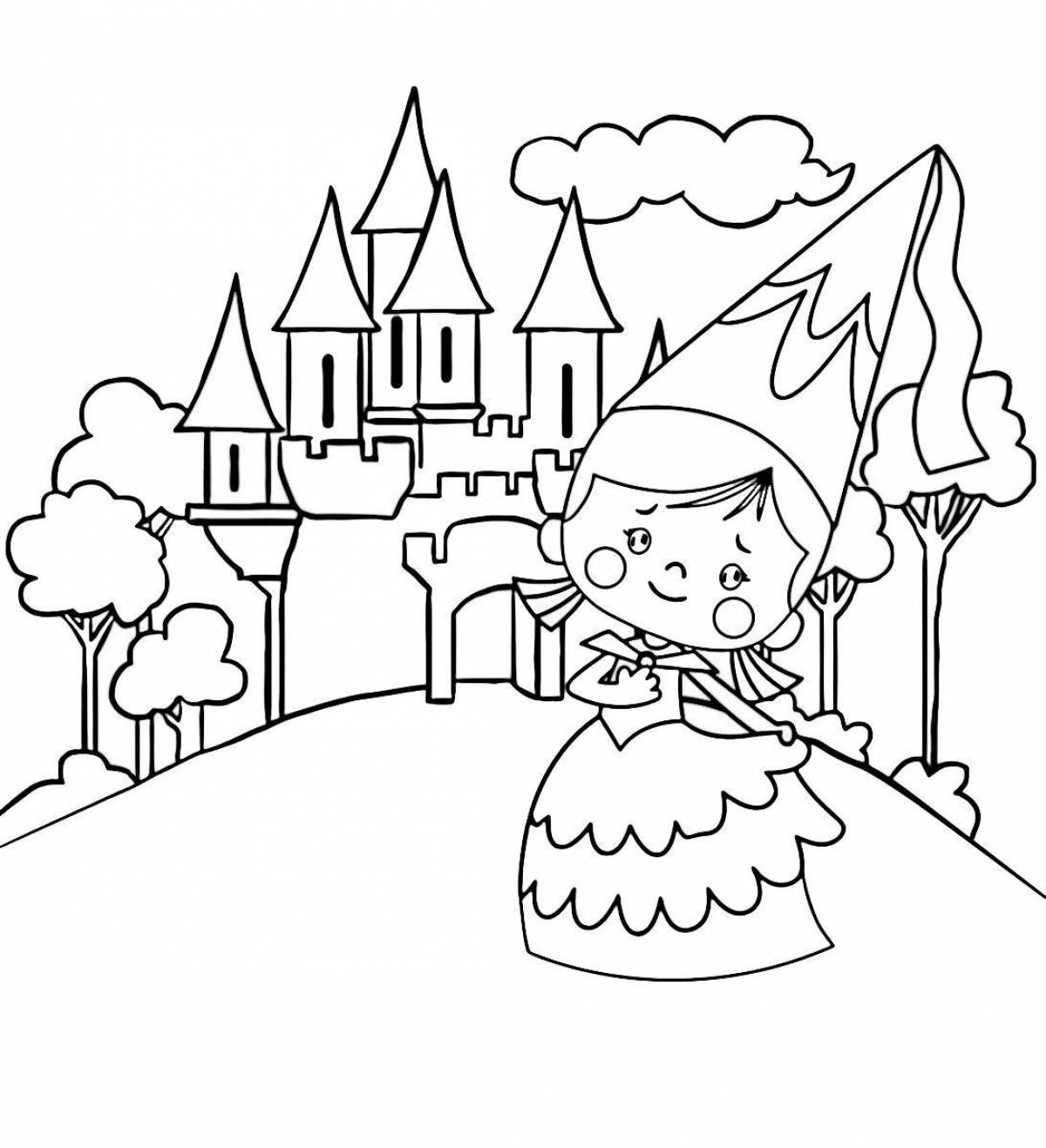 Glamor coloring princess house