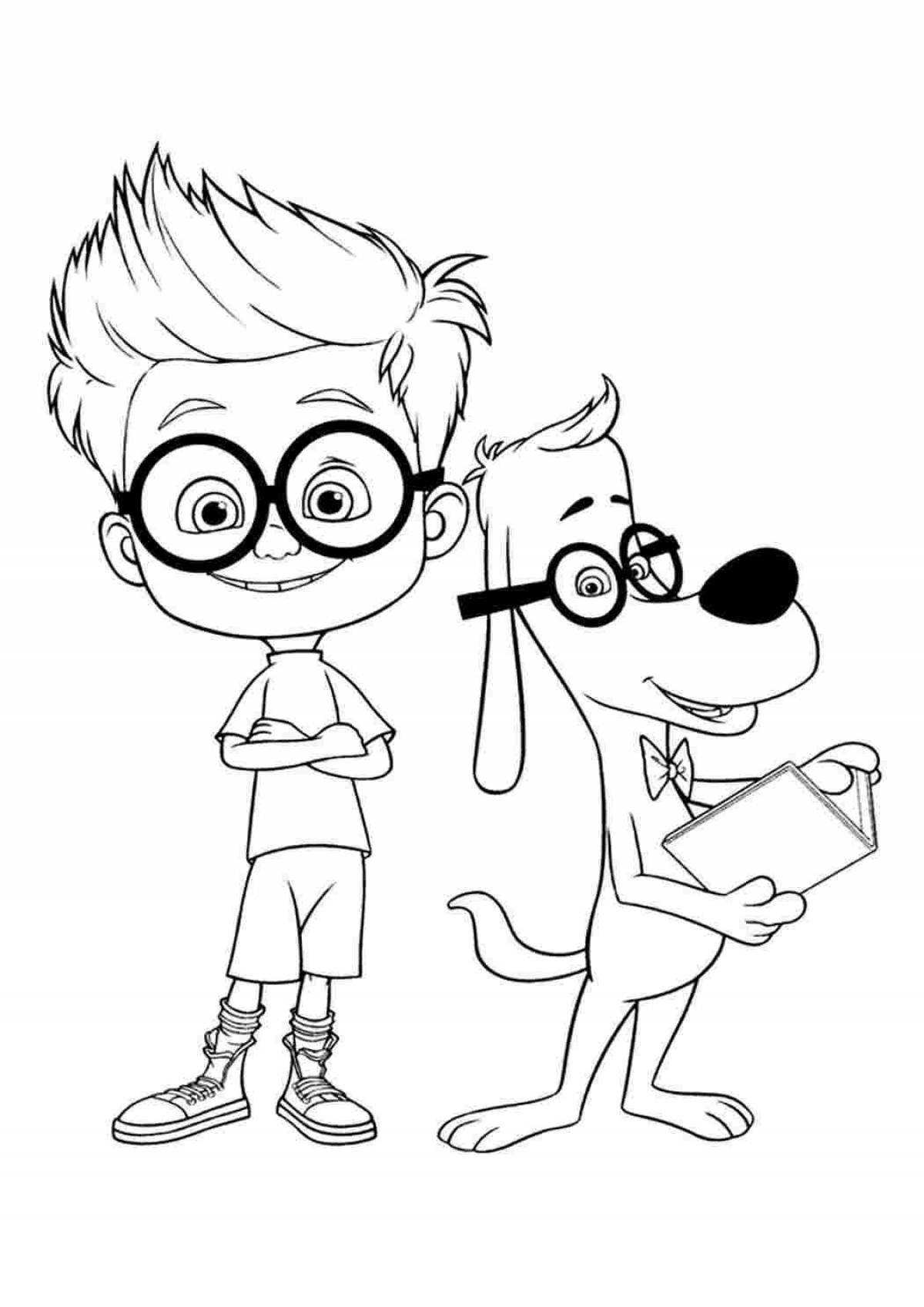 Creative mr p coloring book