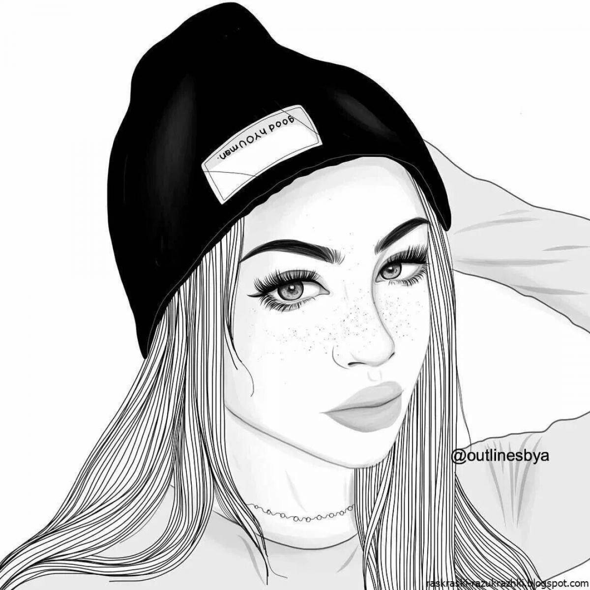 Photo Bright tomboys 7 coloring