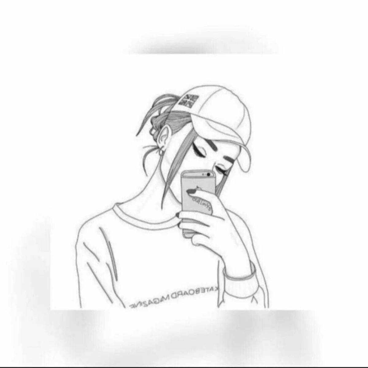 Photo Joyful tomboys 7 coloring