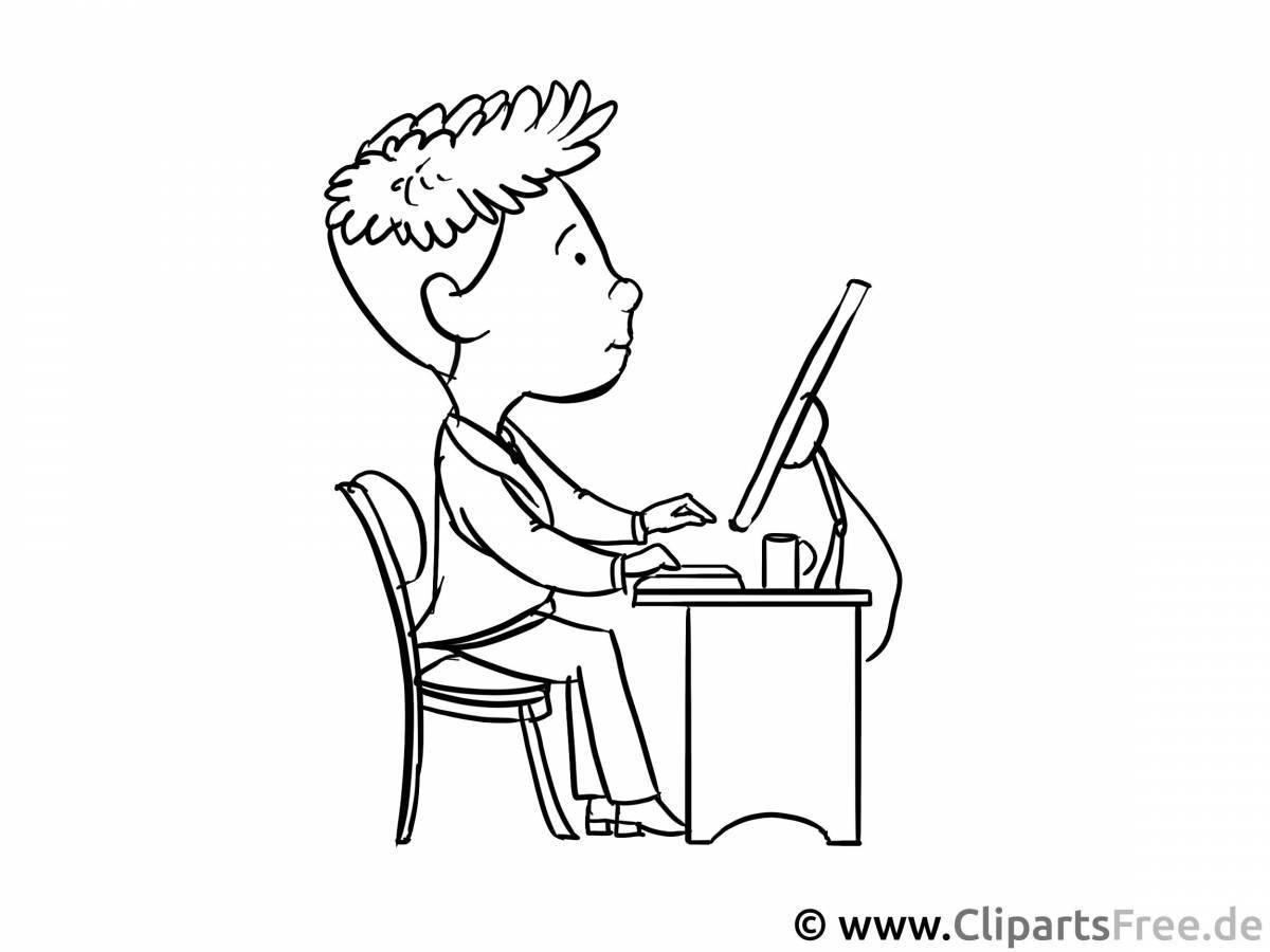 Coloring book smart programmer