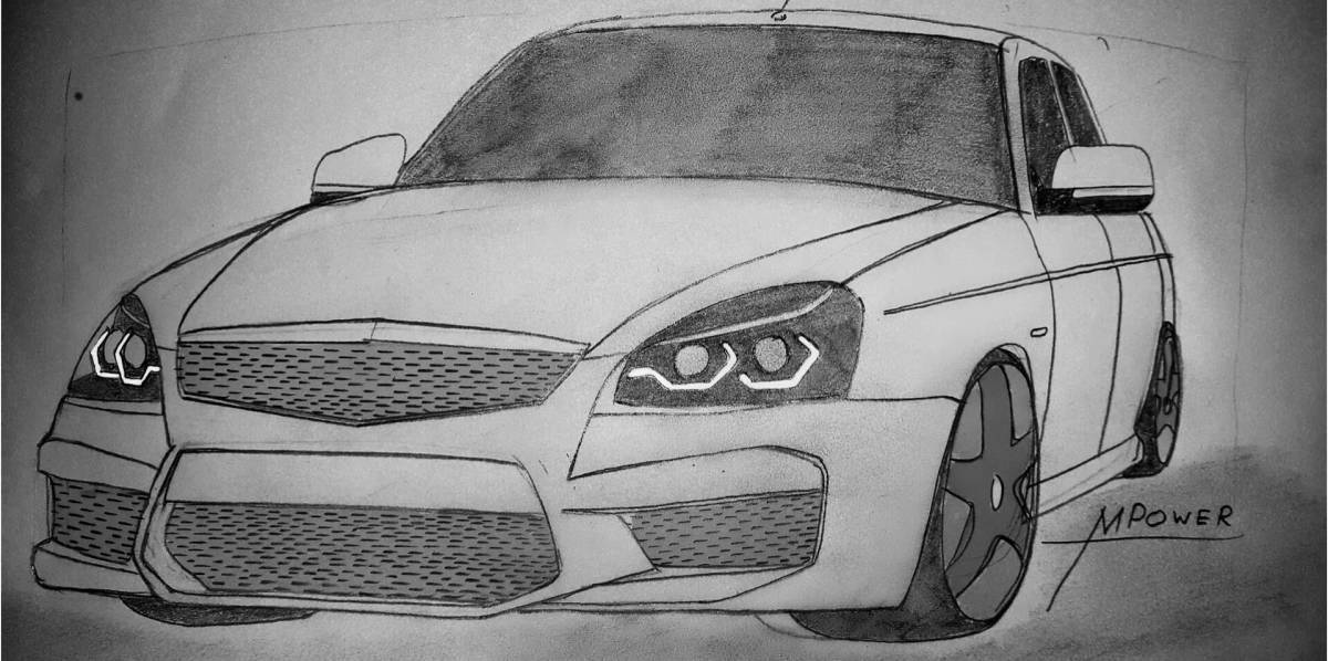 Photo Awesome priora bpan coloring page