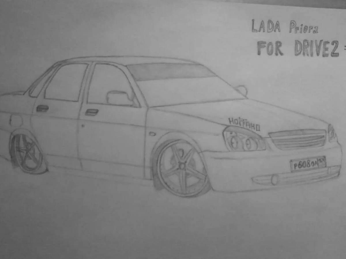 Photo Coloring sweet priora bpan