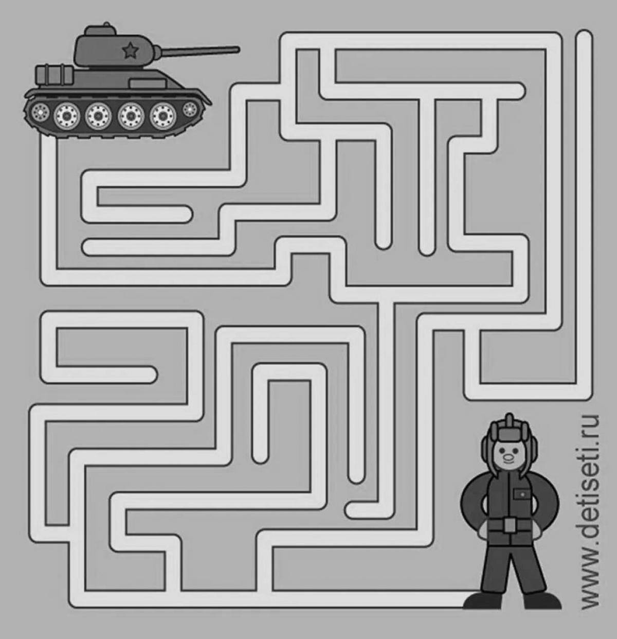 Exciting goal coloring page