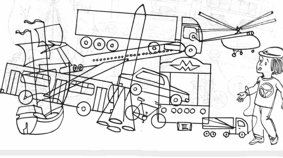 Goal inspirational coloring page