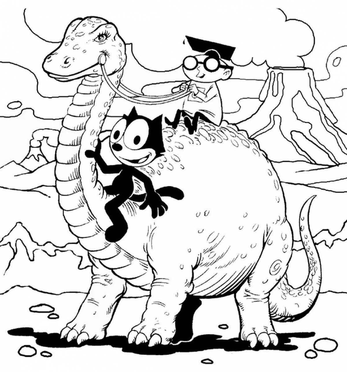 Adorable Felix the Cat Coloring Pages