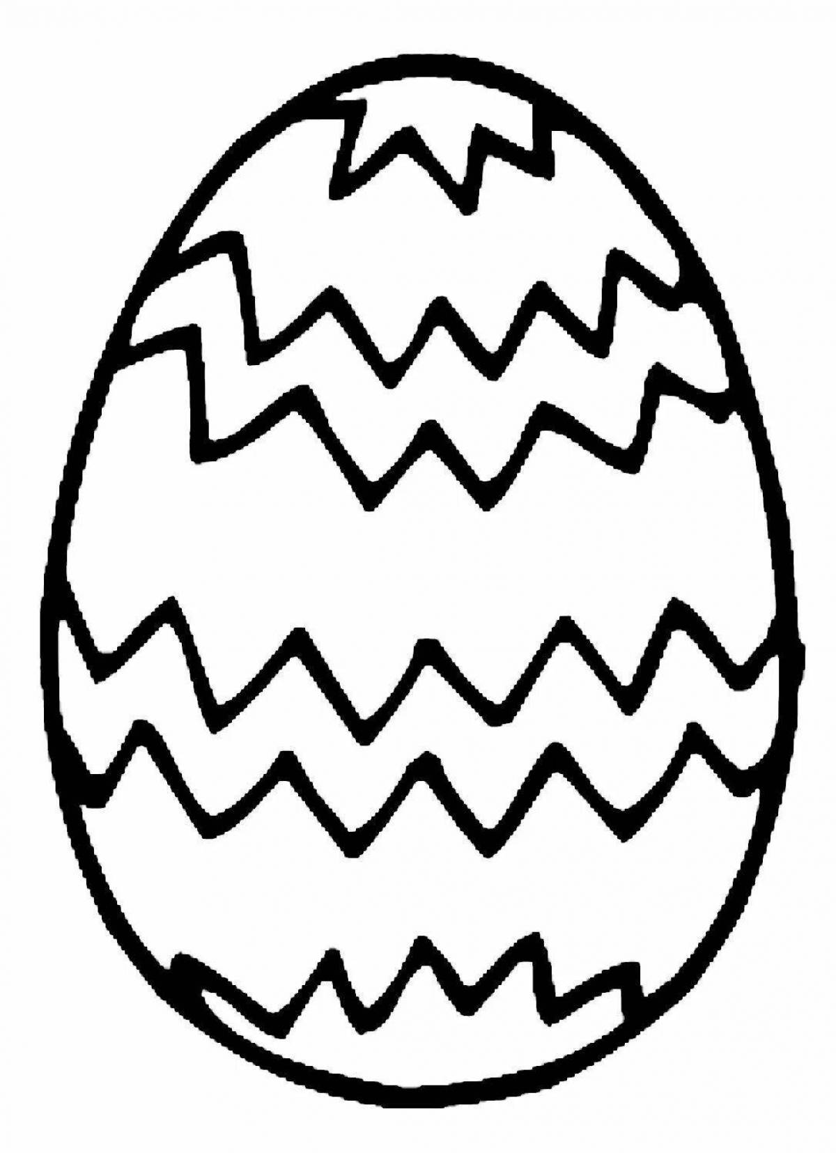 Яркая раскраска kinder egg
