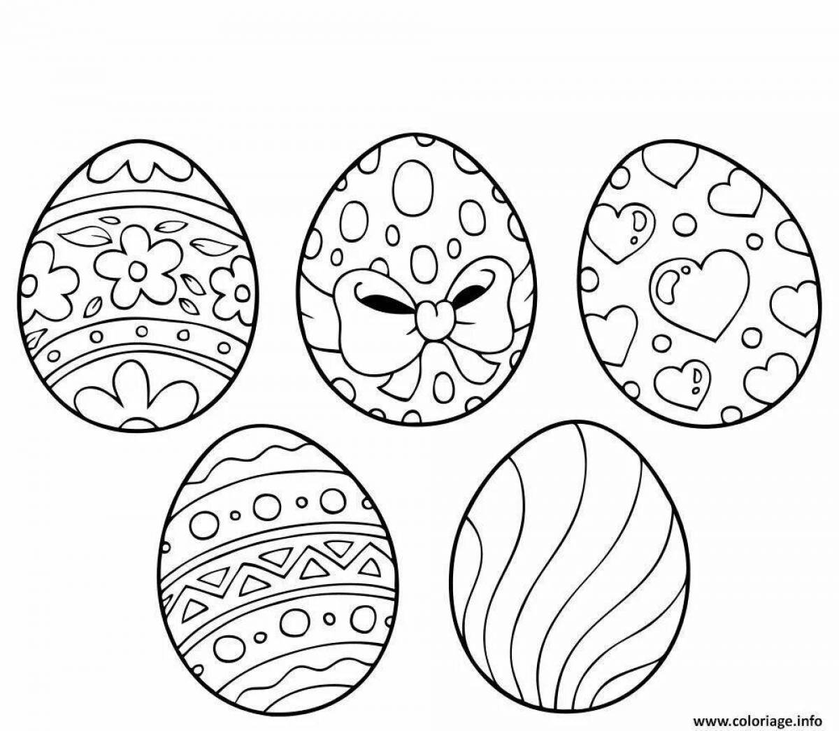 Kinder egg fun coloring