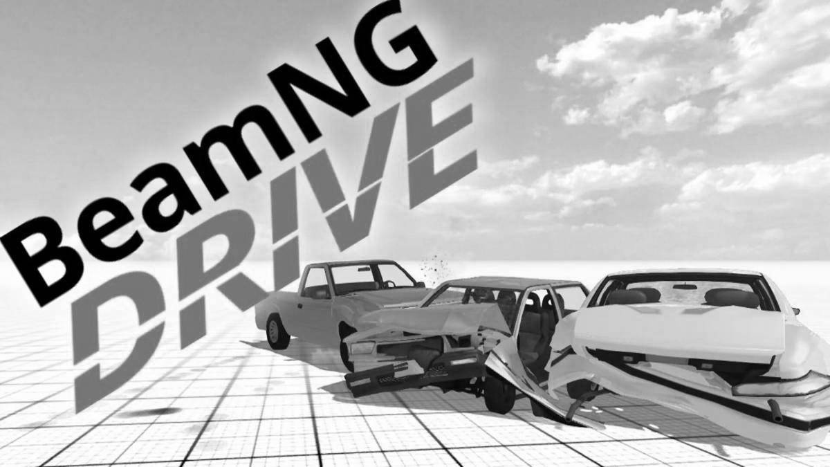 Exciting beamng drive coloring