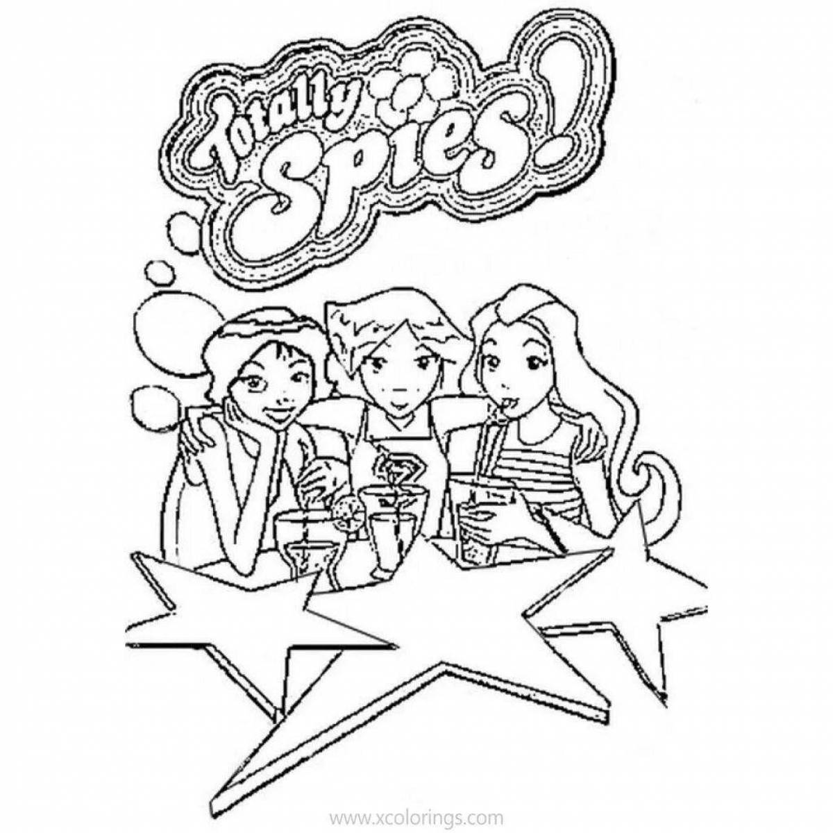 Spy Kids coloring page