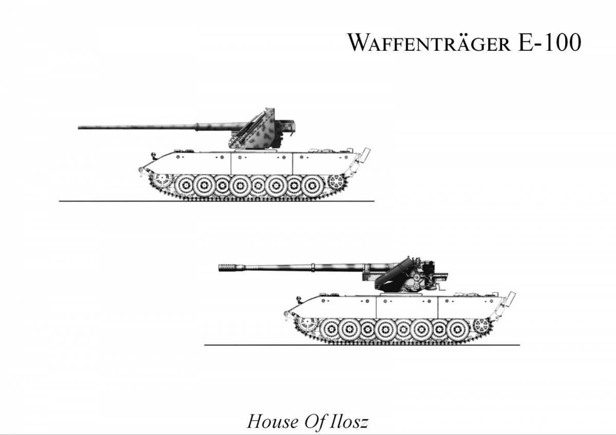 Impressive waffentrager e100