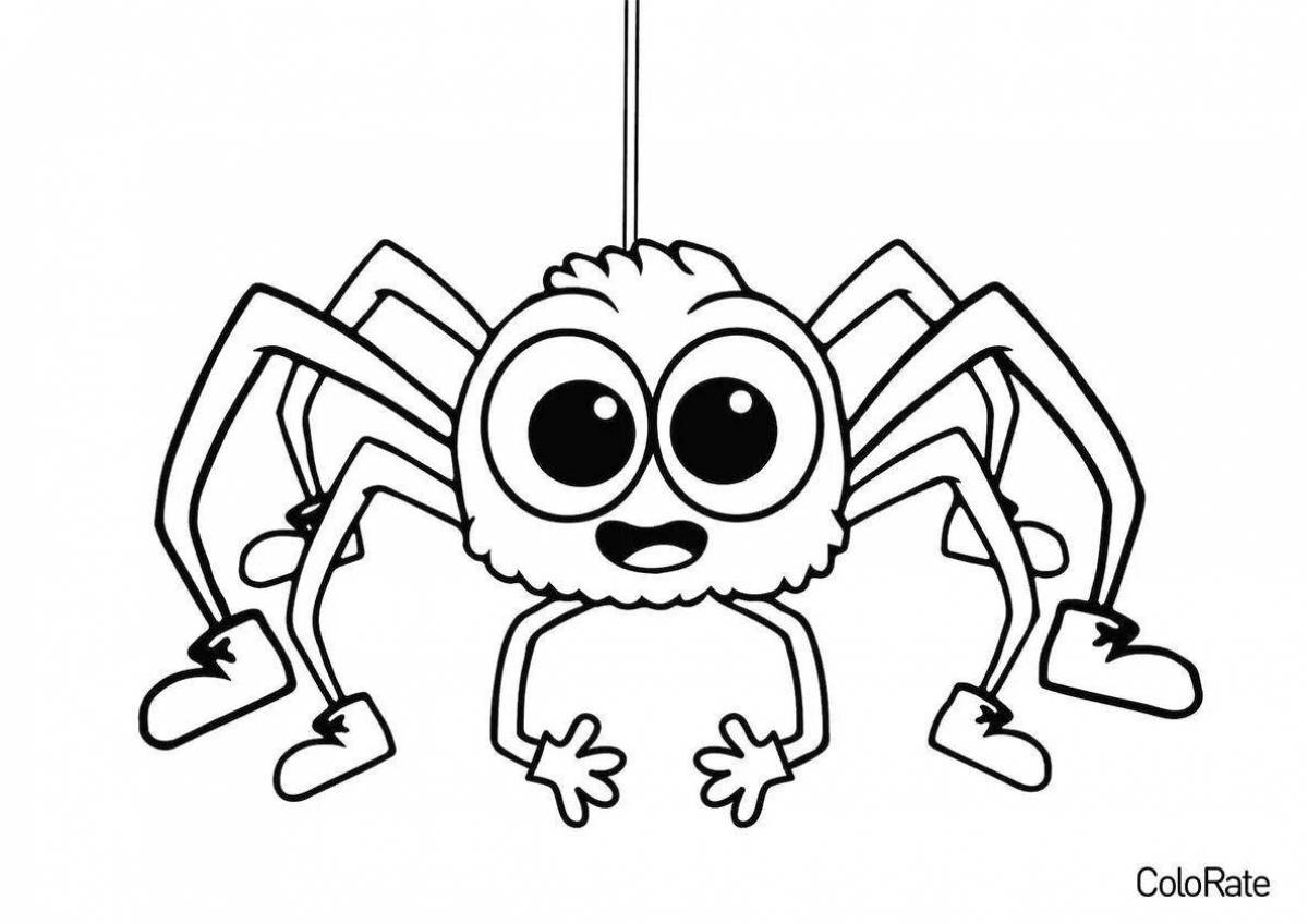 Detail sketch of a spider