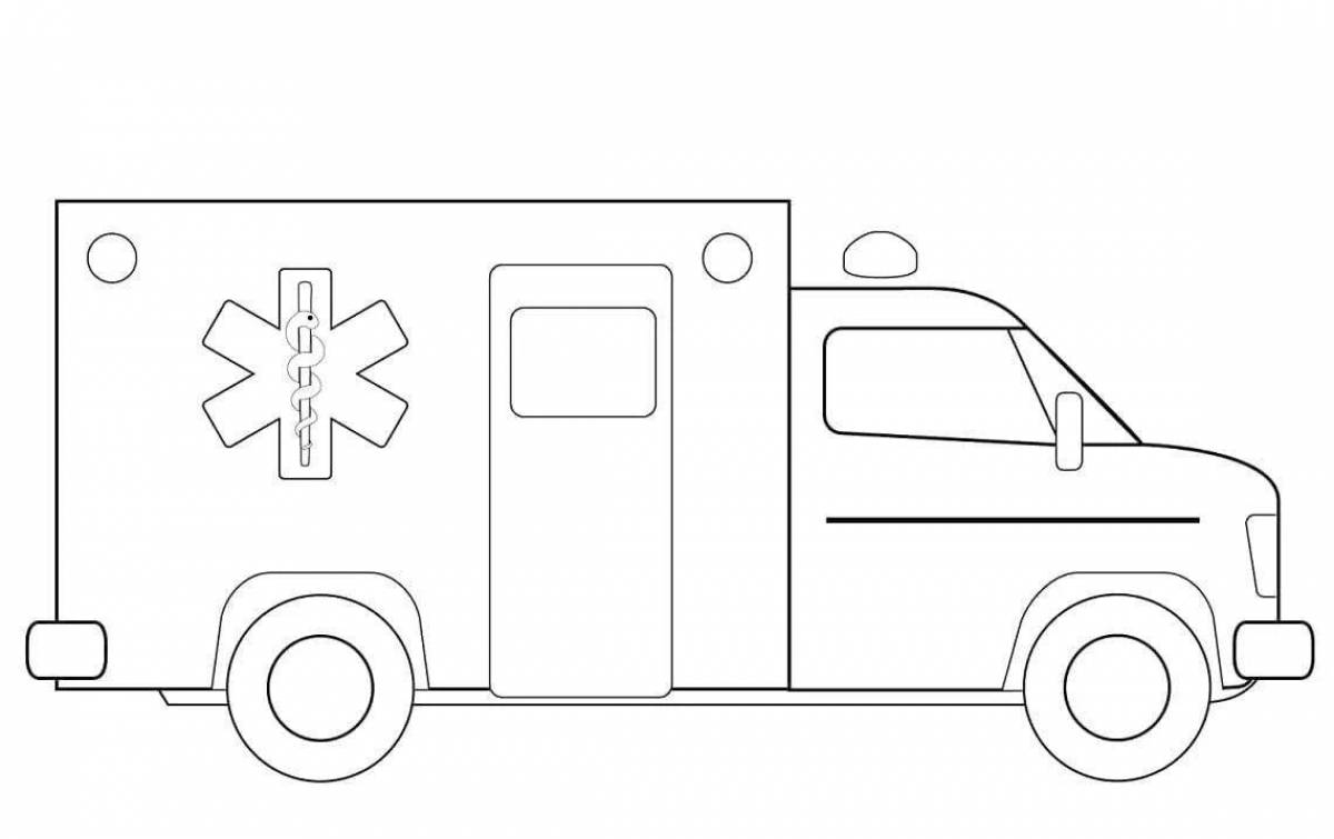 Gas service coloring page