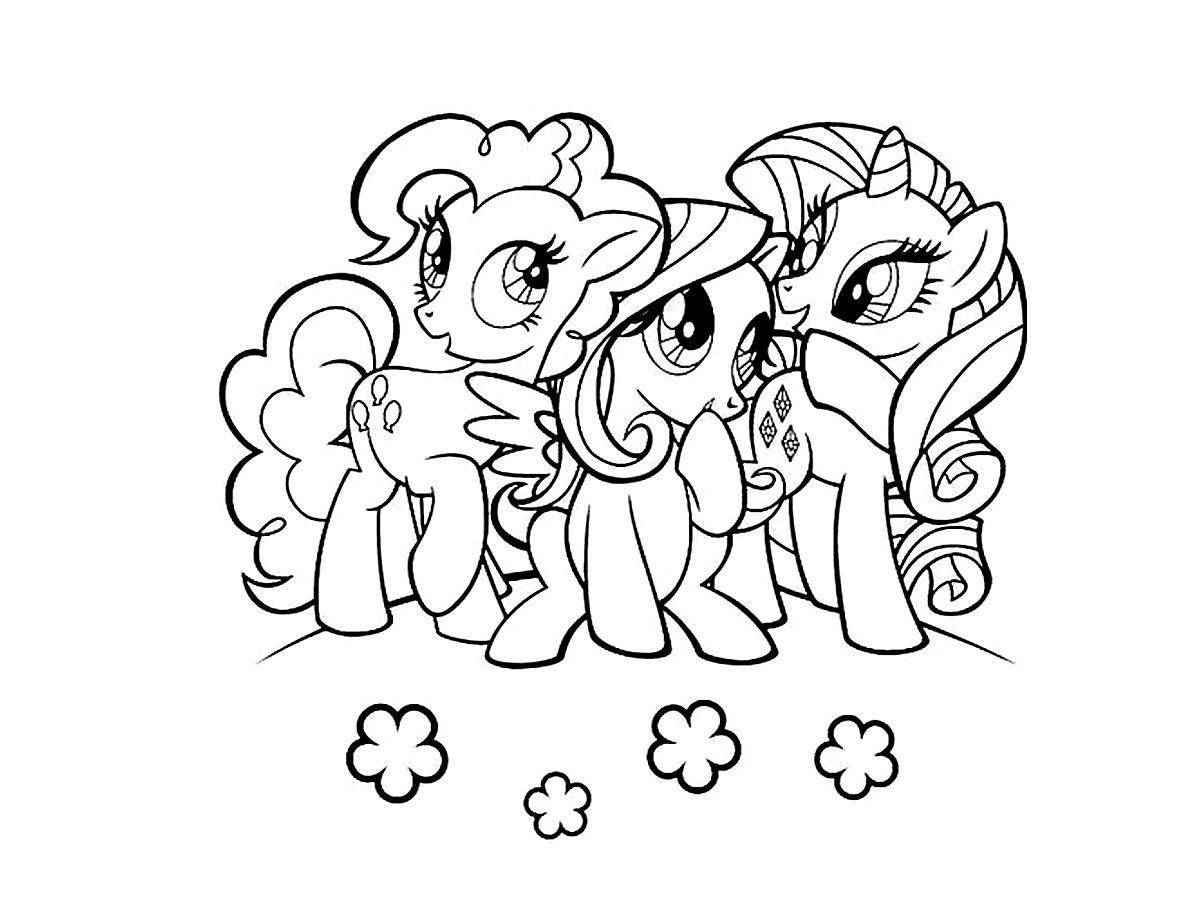 Coloring quite a lot of ponies