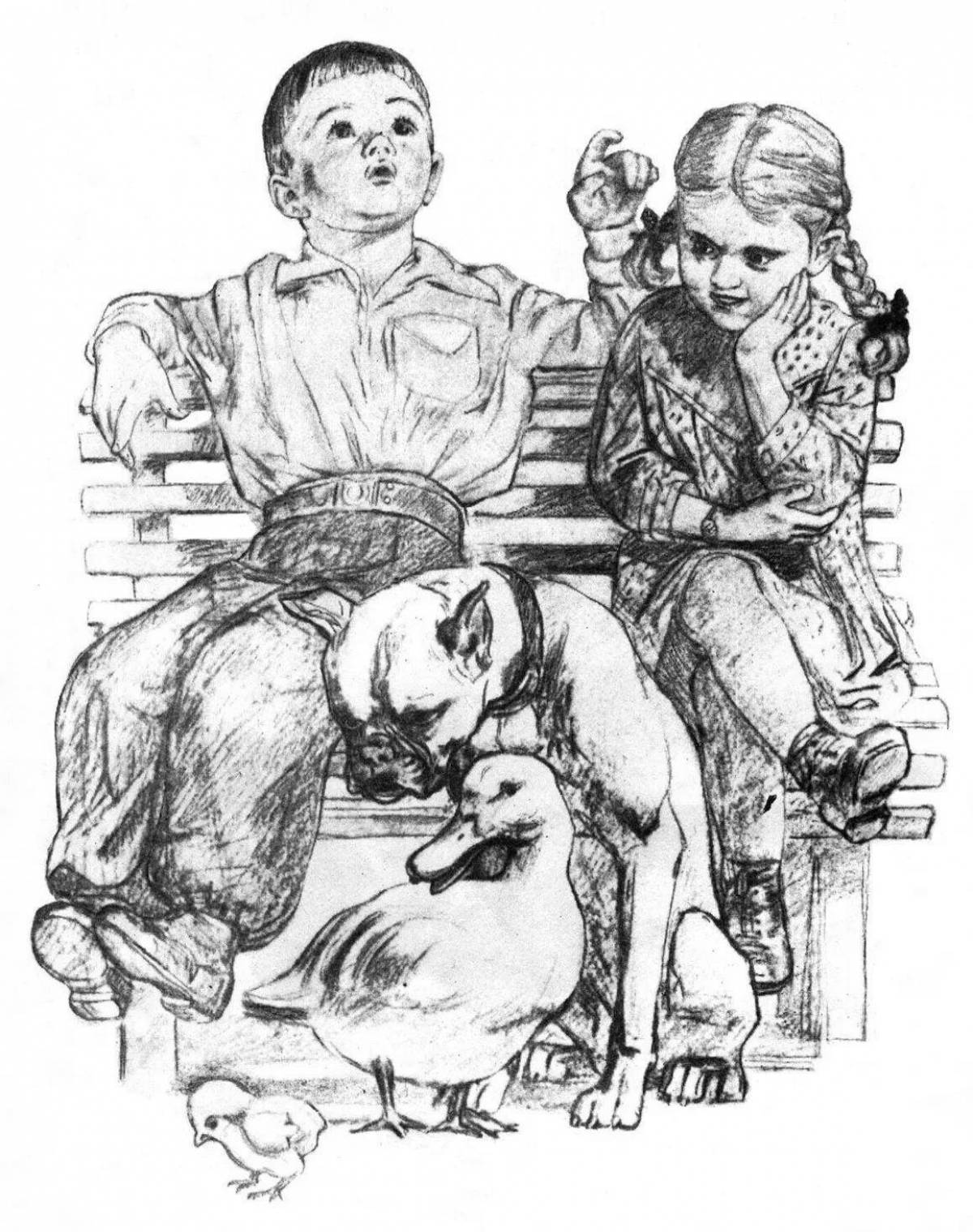 Oseev's fairytale coloring