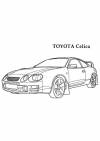 Coloring Pages Toyota celica (28 pcs) - download or print for free #26455