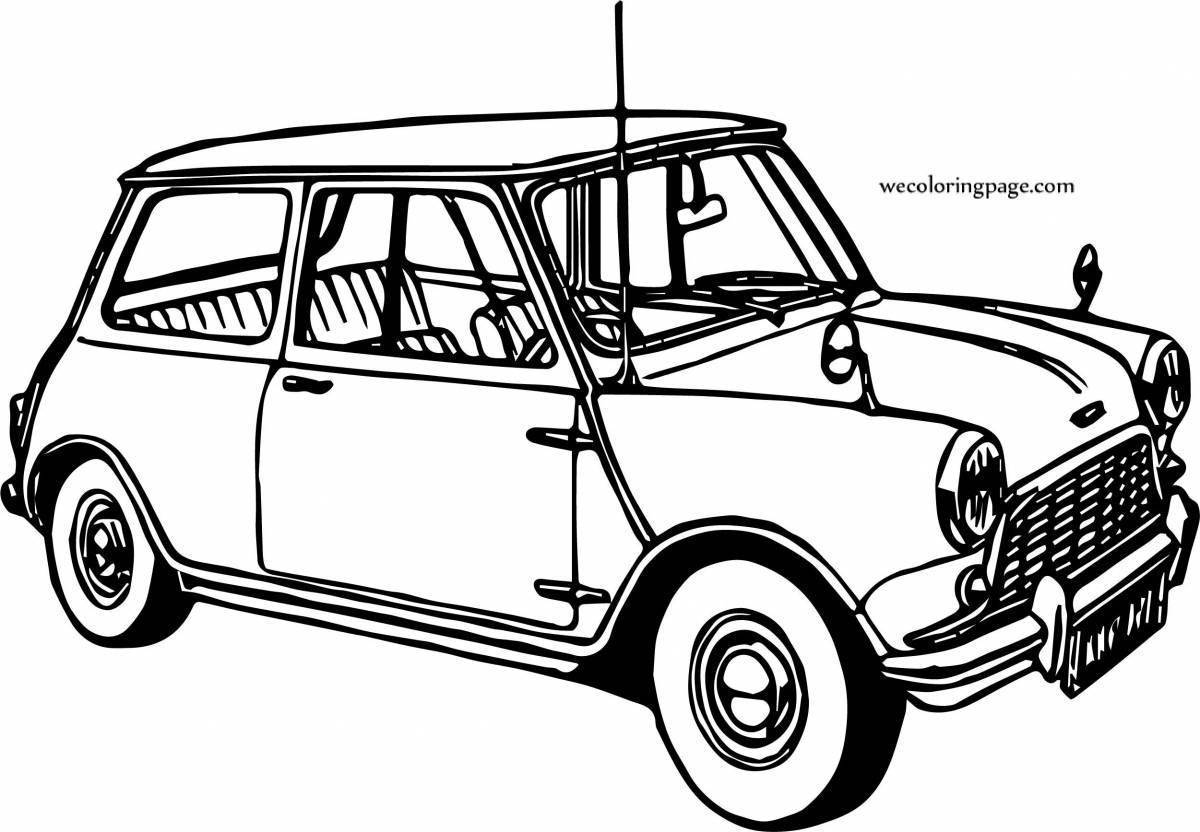 Машина Москвич Раскраски - 70 фото