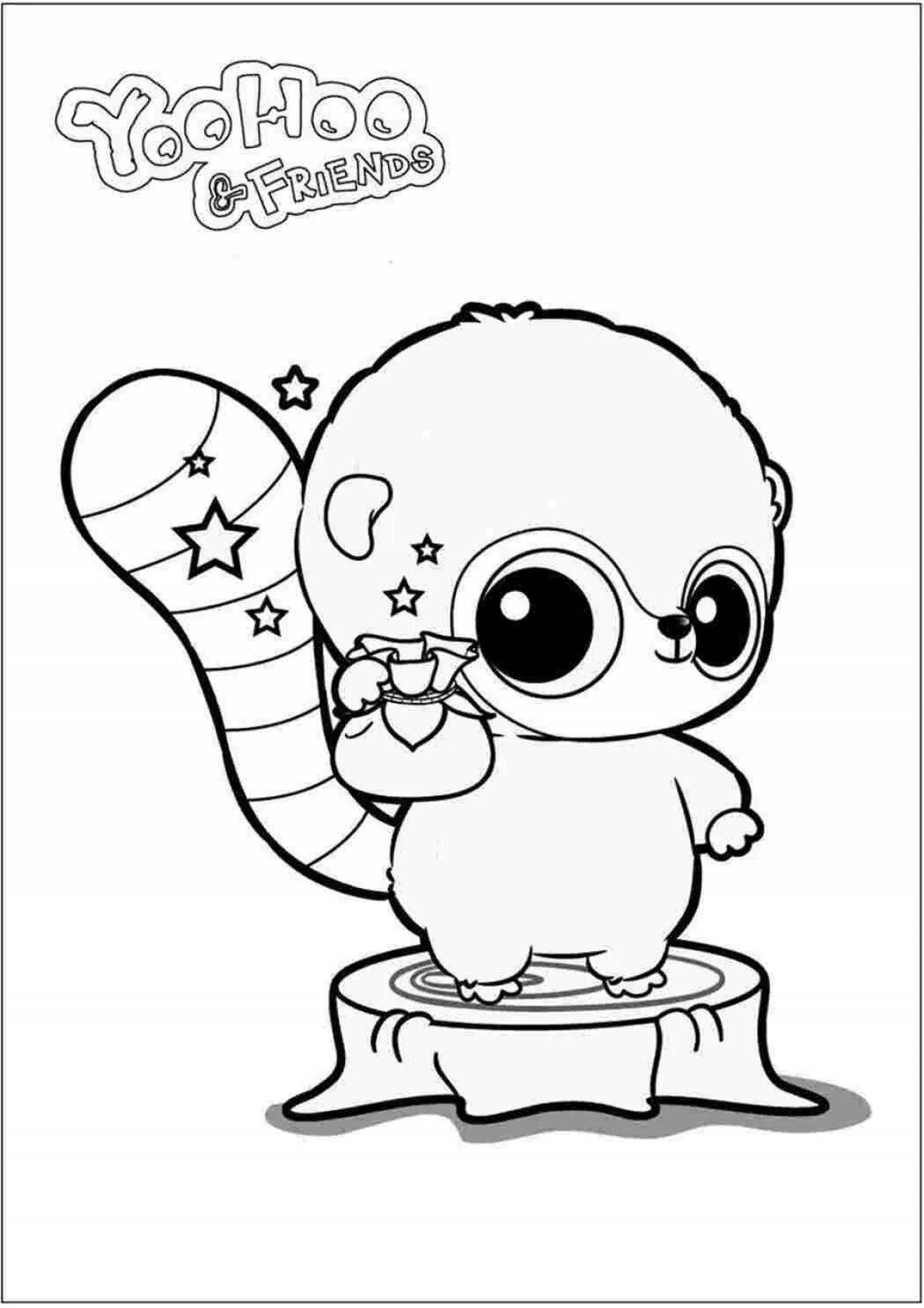 Cute coloring pages cute toys