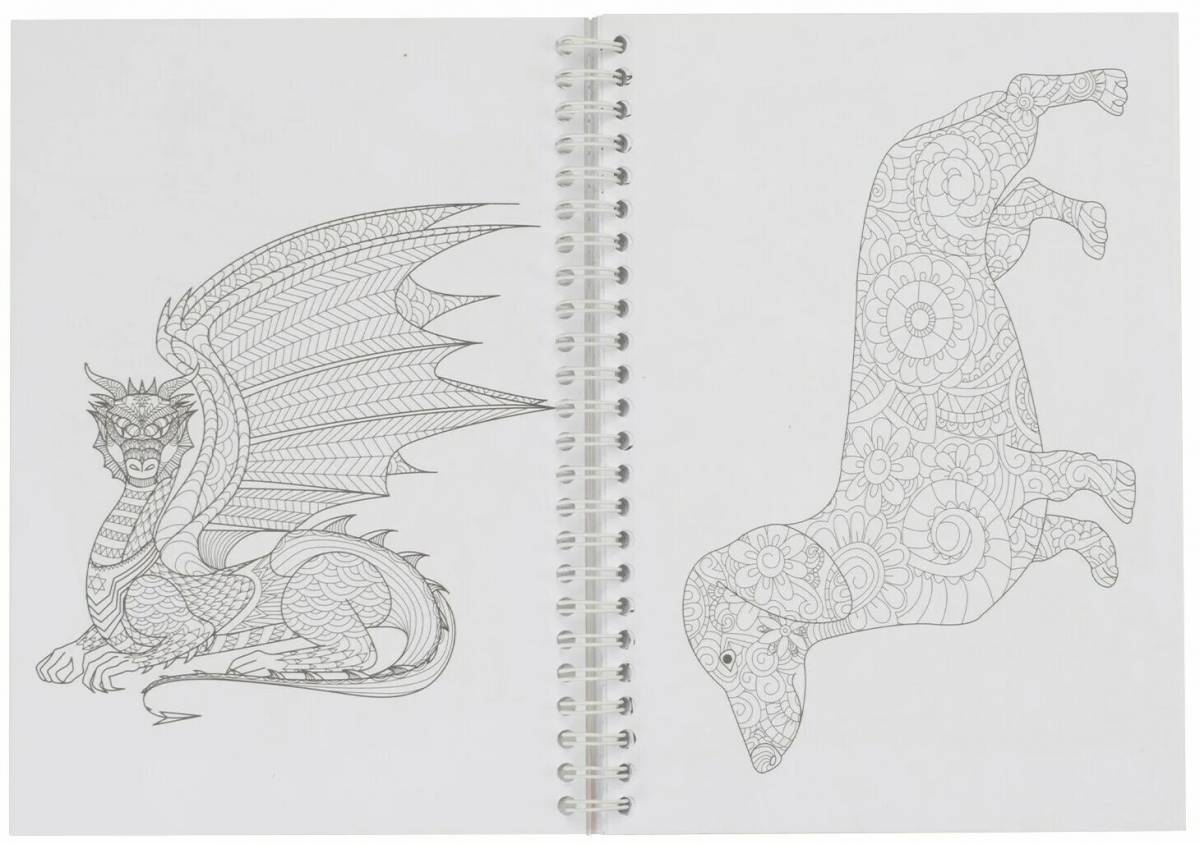 Photo Wonderful leonardo antistress coloring book