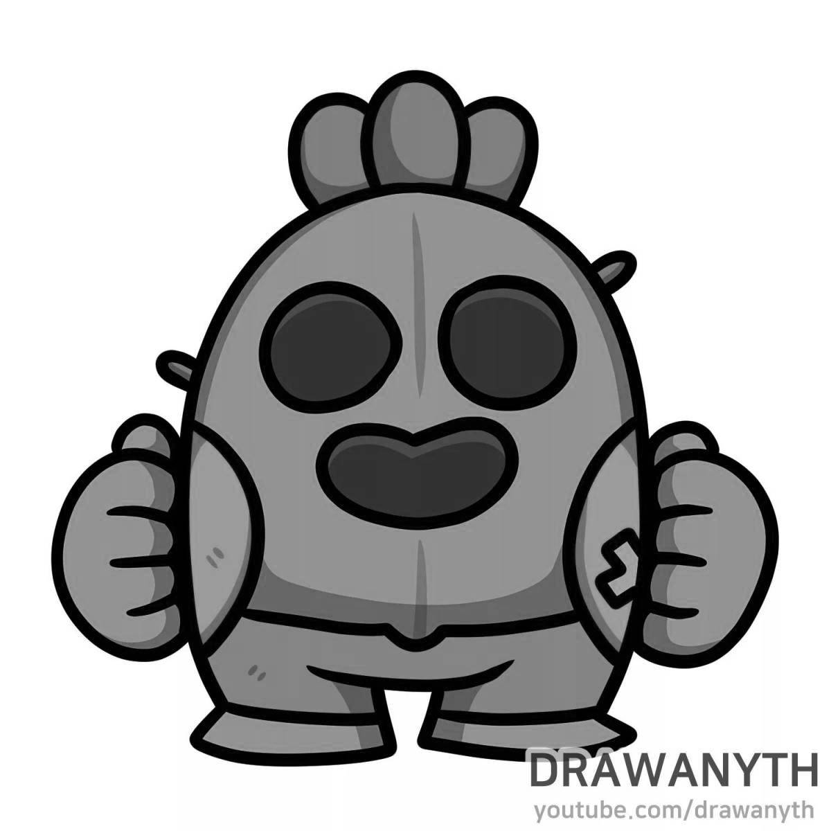 Spike Pablo's funny coloring book